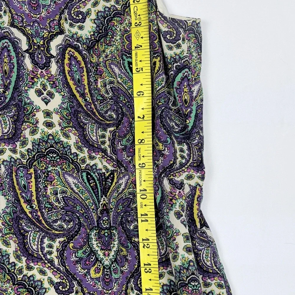 J Crew Cami Dress Sleeveless Silk 2 Short Mini Spring Boho Festival Summer Party - Picture 9 of 10